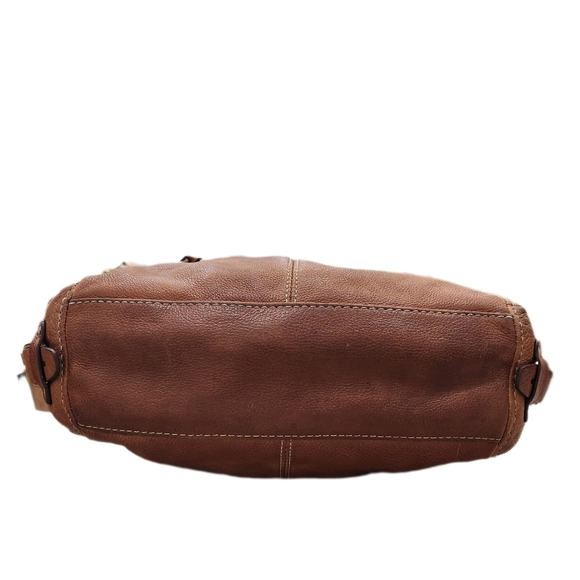 Brown Leather Shoulder Bag - Picture 4 of 7